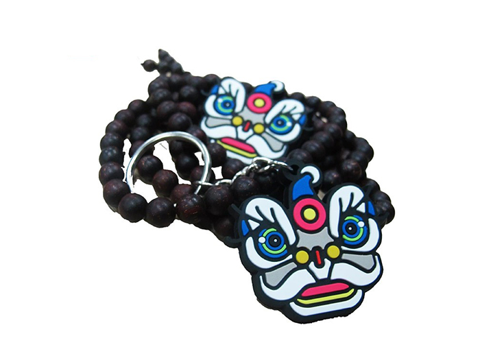 國(guó)潮軟膠鑰匙圈